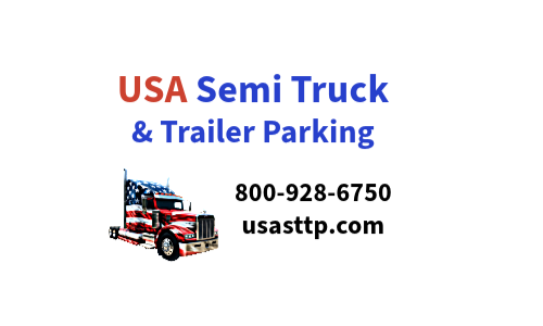 USA Semi Trick & Trailer Parking